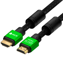 GCR PRO Кабель PROF HDMI 2.0 3Х экран UHD 4K 60Hz 18 Гбит нейлон