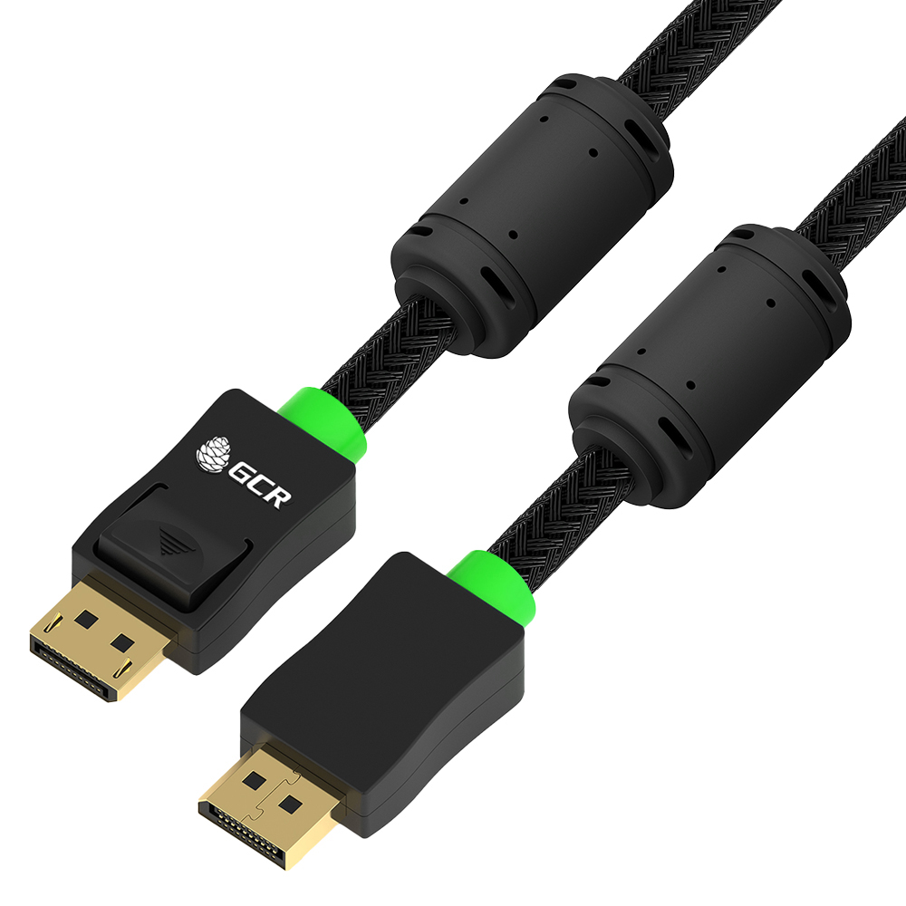 GCR PRO Кабель PROF DP v1.4 ферриты 8K 60Hz 32 Гбит/с нейлон