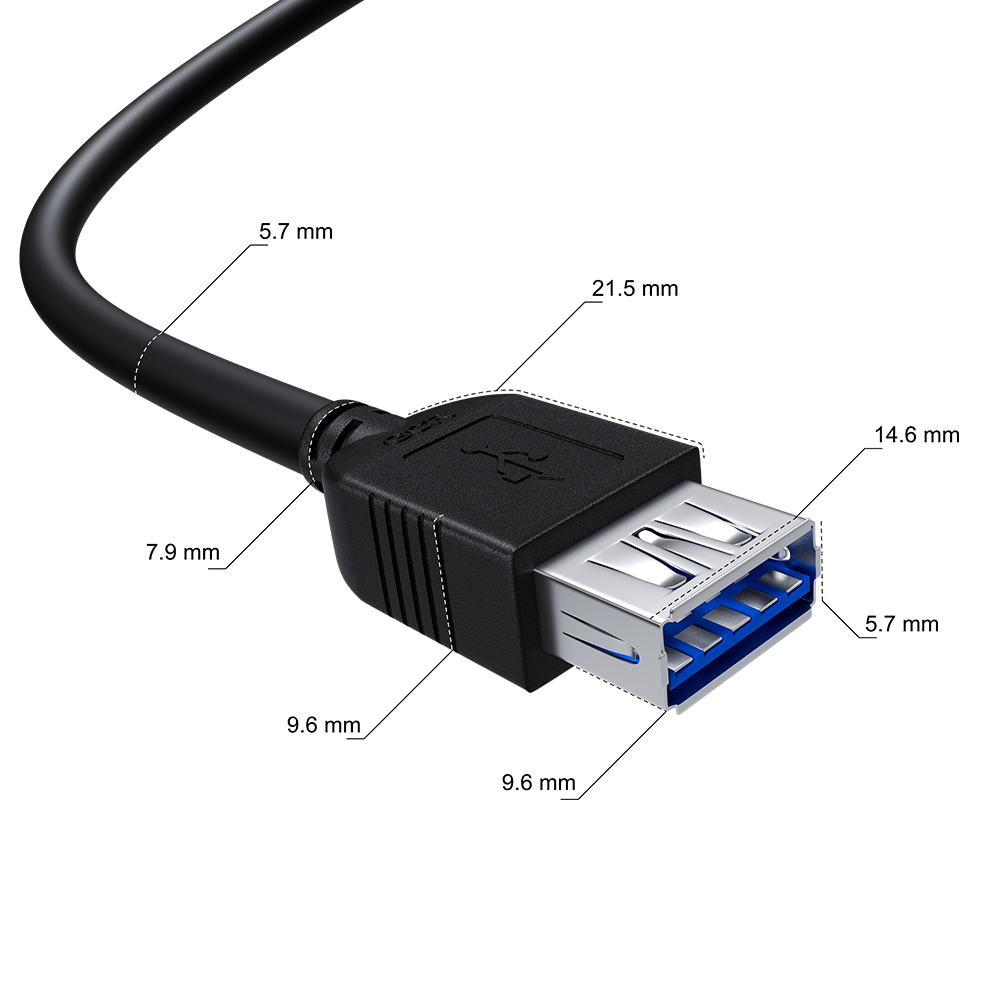 Удлинитель USB 3.0 AM / AF 5 Гбит/с