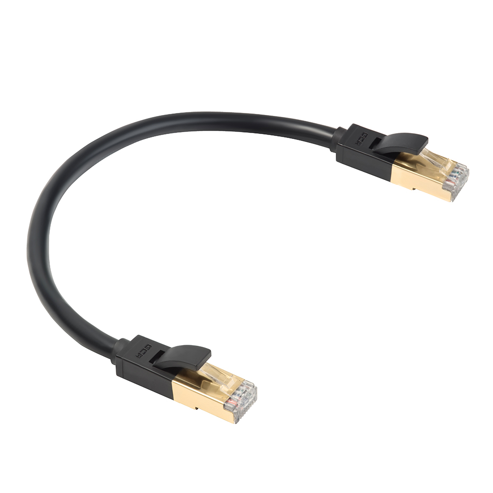Патч-корд PROF F/FTP cat.7 10 Гбит/с RJ45 LAN компьютерный кабель для интернета медный контакты 24 GOLD