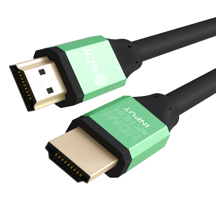 Кабель HDMI 2.0 с активным усилителем 4K 30Hz 18 Гбит/с ферритовые кольца для Apple TV Smart TV PS4 24K GOLD