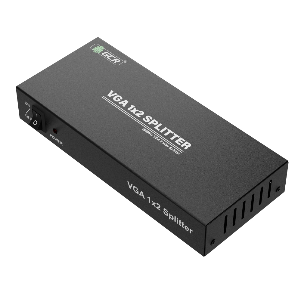 Разветвитель VGA сигнала с усилителем 1 ПК на 2 монитора