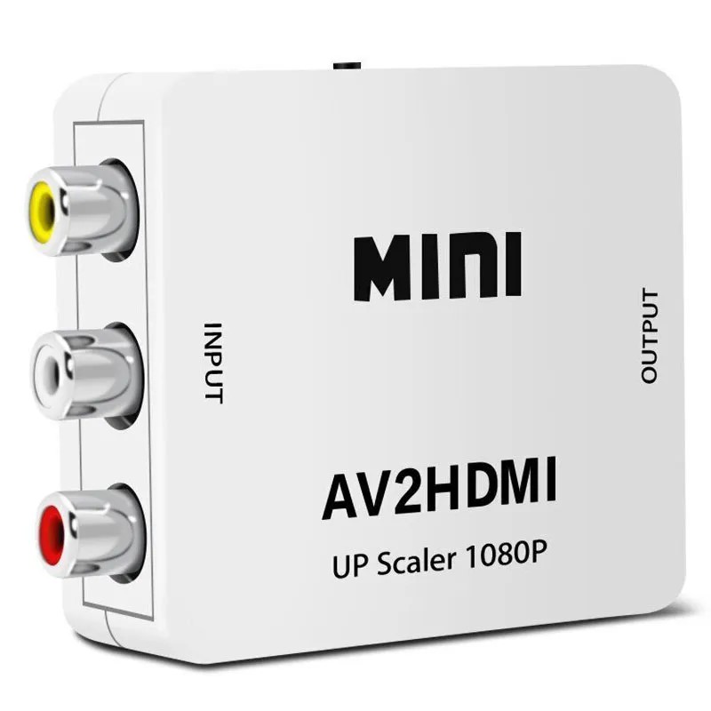 Переходник-конвертер HDMI на AV (RCA) для монитора