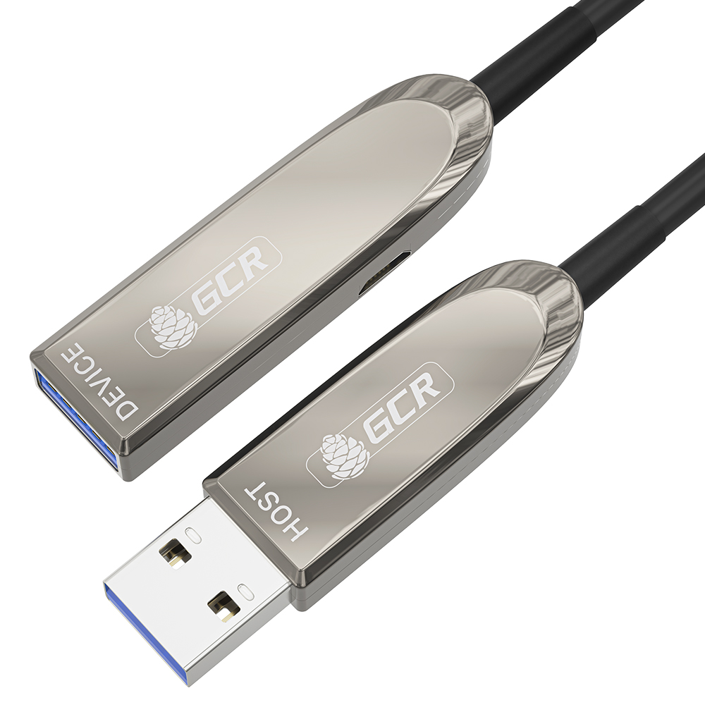 Оптический кабель удлинитель USB 3.0 AM / AF 5 Гбит/с высокоскоростной