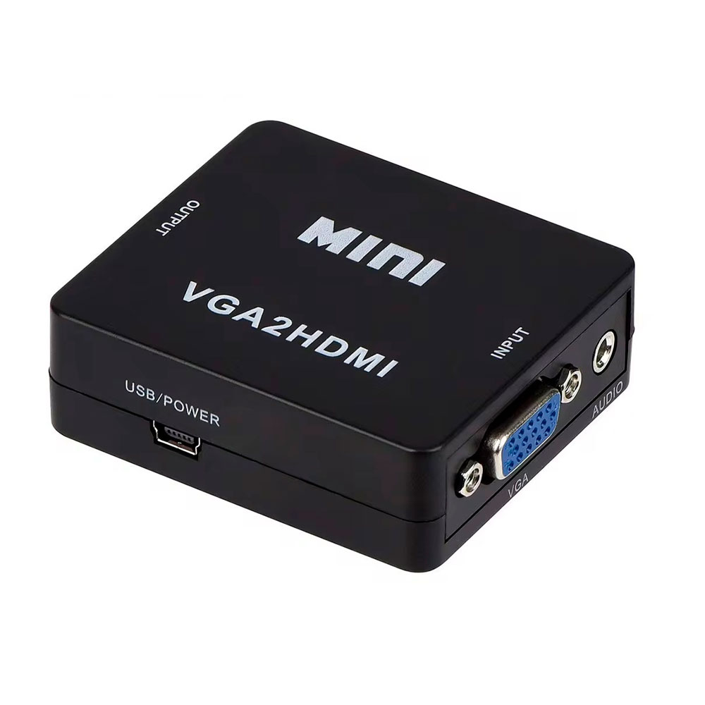 Конвертер переходник VGA на HDMI 1080P