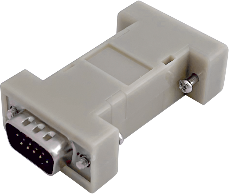 Переходник VGA 15M / VGA 15F для подключения монитора двунаправленный