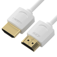 Кабель SLIM HDMI 2.0 Ultra HD 4K 60Hz 3D 18.0 Гбит/с для PS4 Xbox One Smart TV телевизора 24K GOLD