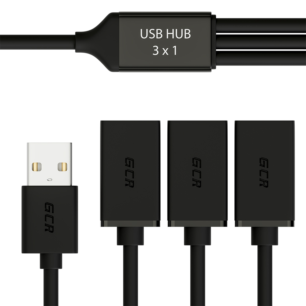 Hub USB разветвитель AM / 3xAF