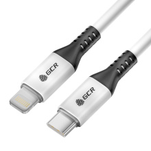 Кабель TypeC Lightning нейлон MFI Power Delivery 18W для зарядки iPhone 13 12 11 X 8