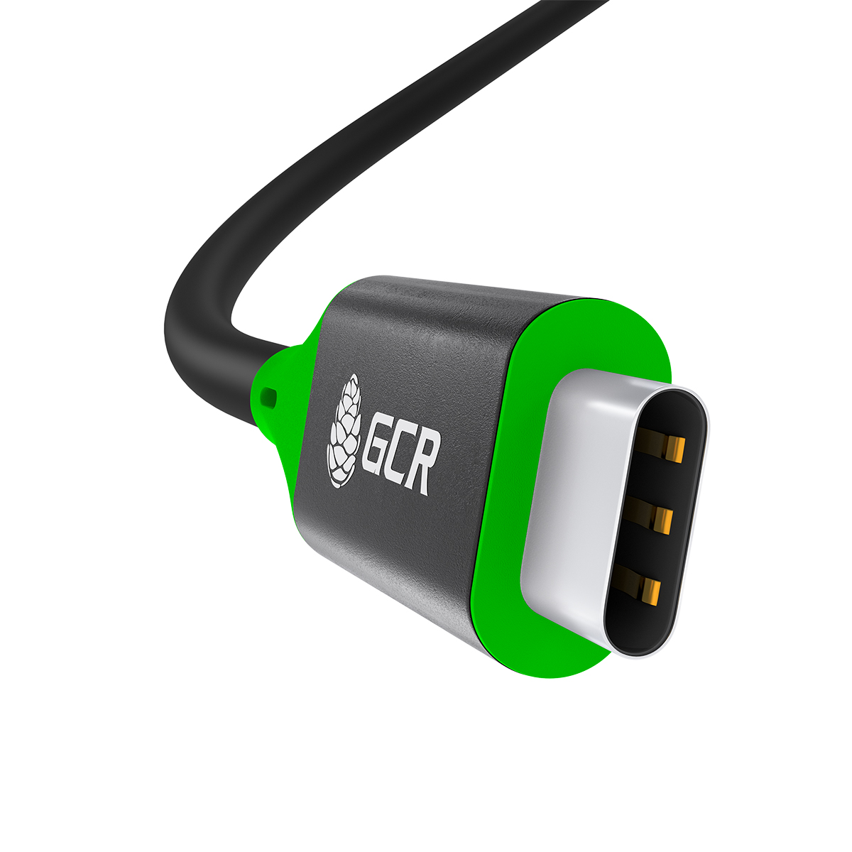 GCR PRO Кабель USB 3.1 Type-C/Type-C 100W PD быстрая зарядка 10Гбит/с 4K