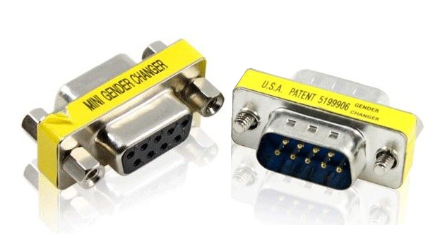 Переходник COM-COM RS-232 DB9 / DB9 Greenconnect GC-CV208 для удлинения кабеля, медь