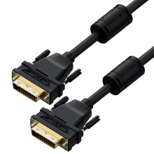 GCR PRO Кабель PROF DVI-D Dual Link M/M ферриты 3Х экран