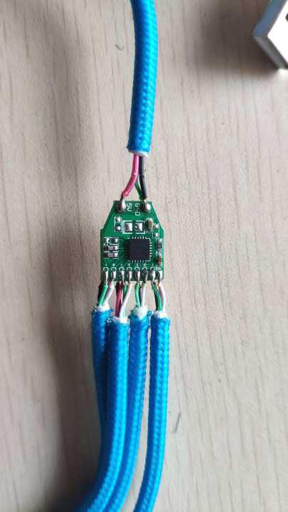 Hub USB разветвитель AM / 3xAF двусторонний угловой