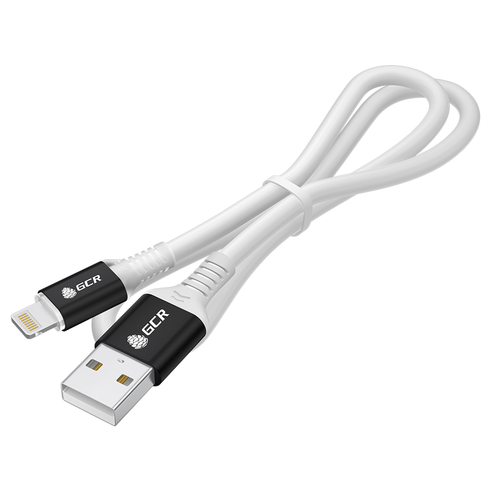 Кабель PREMIUM Lightning LED силикон для зарядки iPad iPhone 13 12 11 X 8 7 6 5 MFI 2.4A