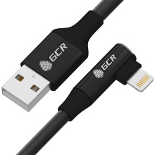 Кабель Lightning угловой для зарядки iPad iPhone 13 12 11 X 8 7 6 5 MFI 2.4A