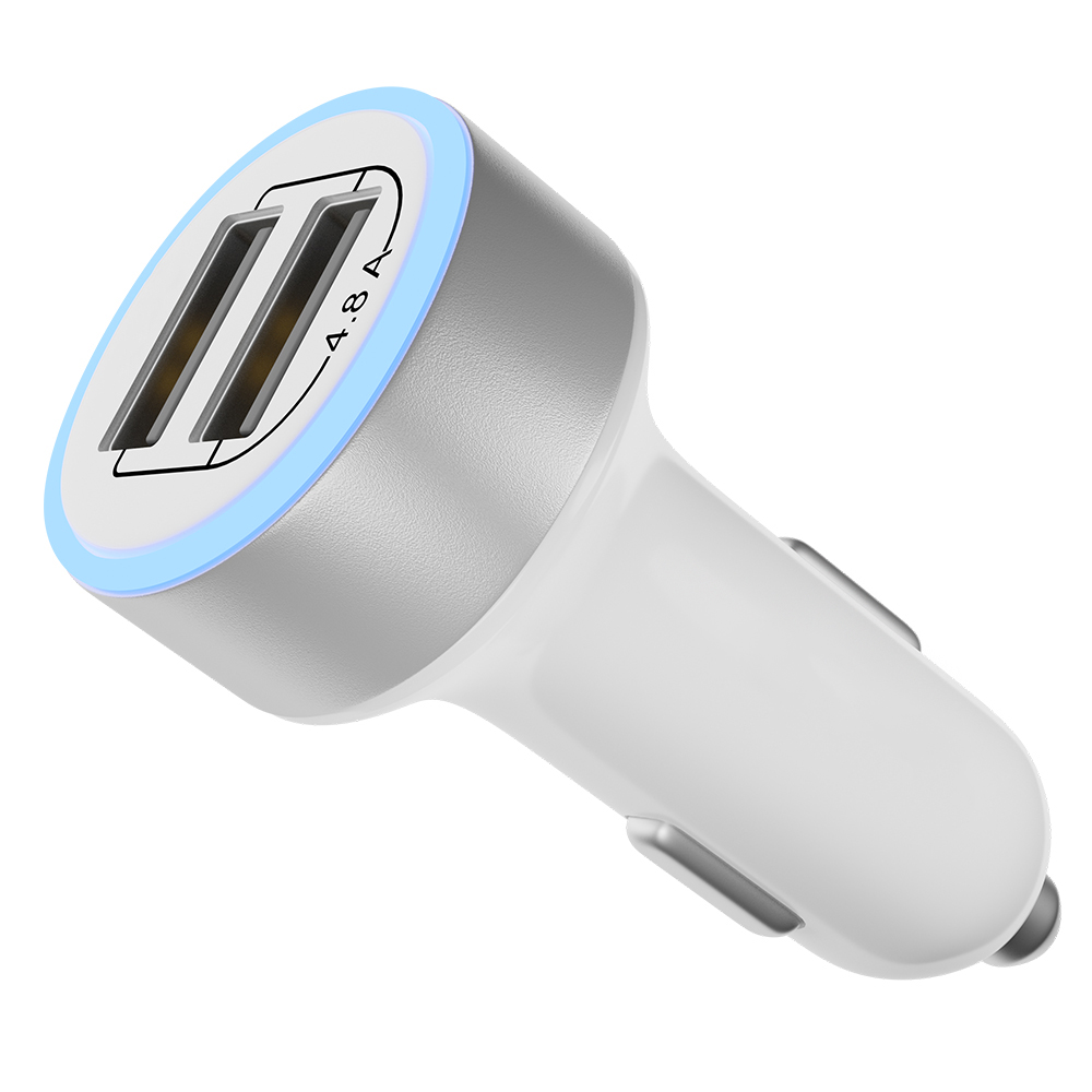 Разветвитель гнезда прикуривателя для автомобиля на 2 USB