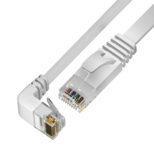 GCR PRO плоский угол верхний UTP Патч-корд кат.6 LSZH PROF прямой медь литой RJ45 T568B