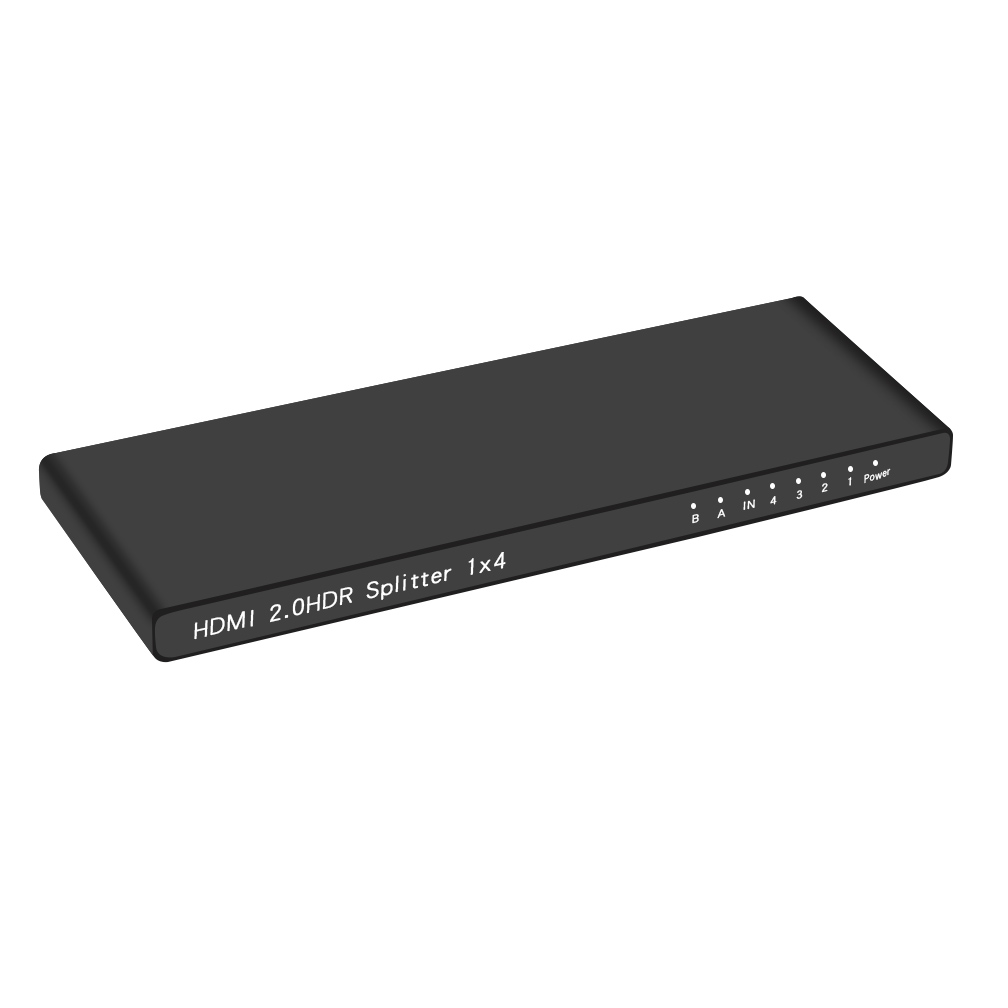 GCR PRO Разветвитель 1х4 HDMI 2.0 на 4 порта 4Kx2K 60Hz 18 Гбит/c