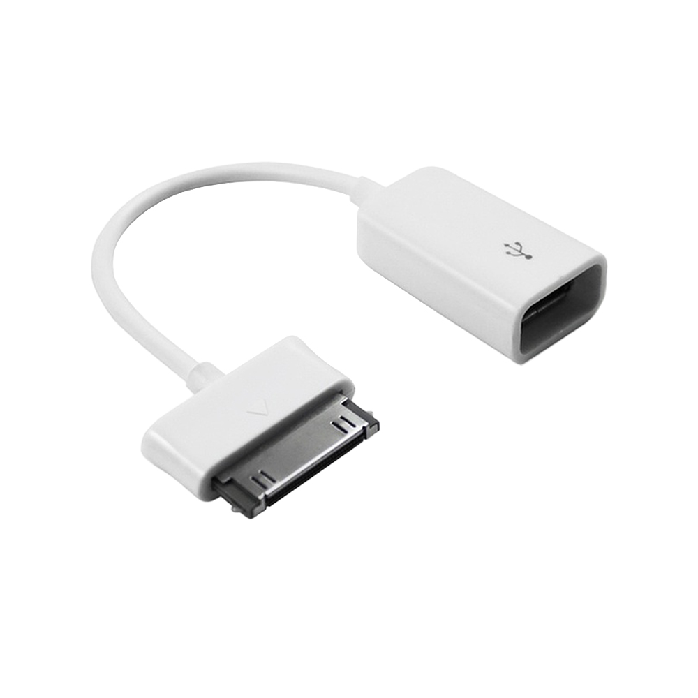 Адаптер переходник OTG USB 2.0 для синхронизации  Samsung Galaxy Tab с ПК