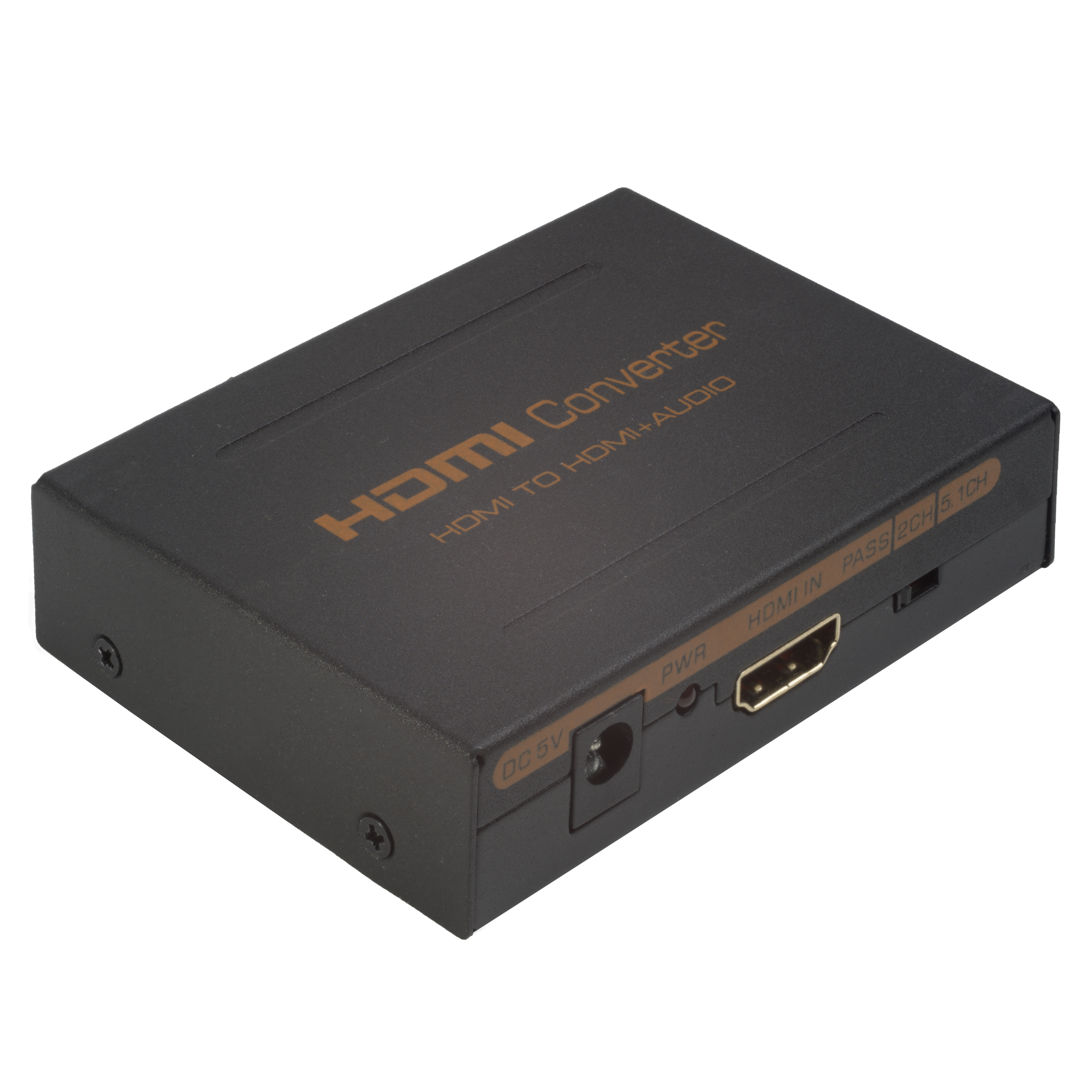 Конвертер HDMI 1.4 с разделением звука SPDIF+FL/FR Greenline GL-vA02, 4K 30Hz.