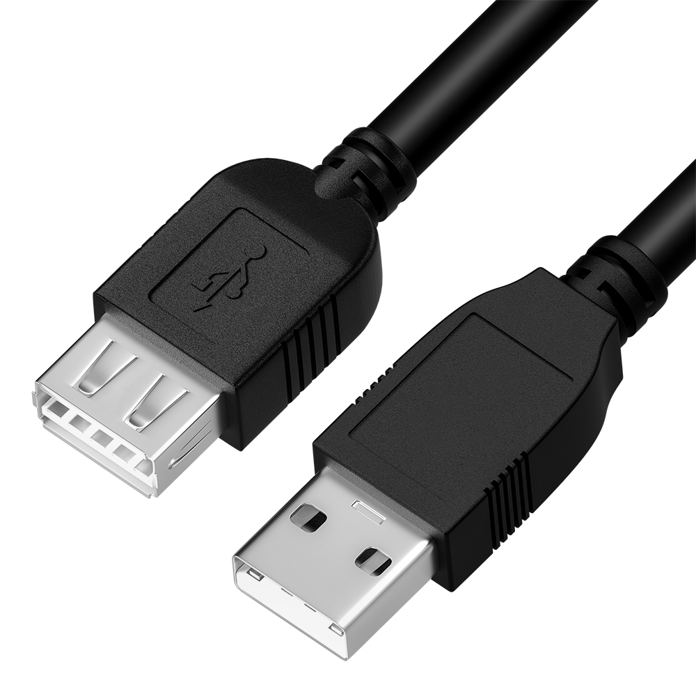 Удлинитель USB AM/AF для подключения USB устройств 480 Мбит/с