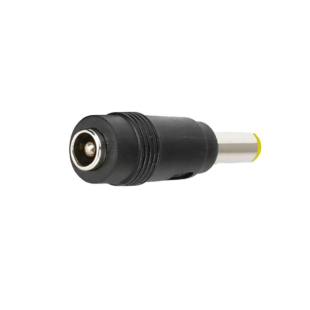 Адаптер переходник питания DC гнездо 5.5х2.1mm (F) на штекер 5.5х1.7mm (M) прямой