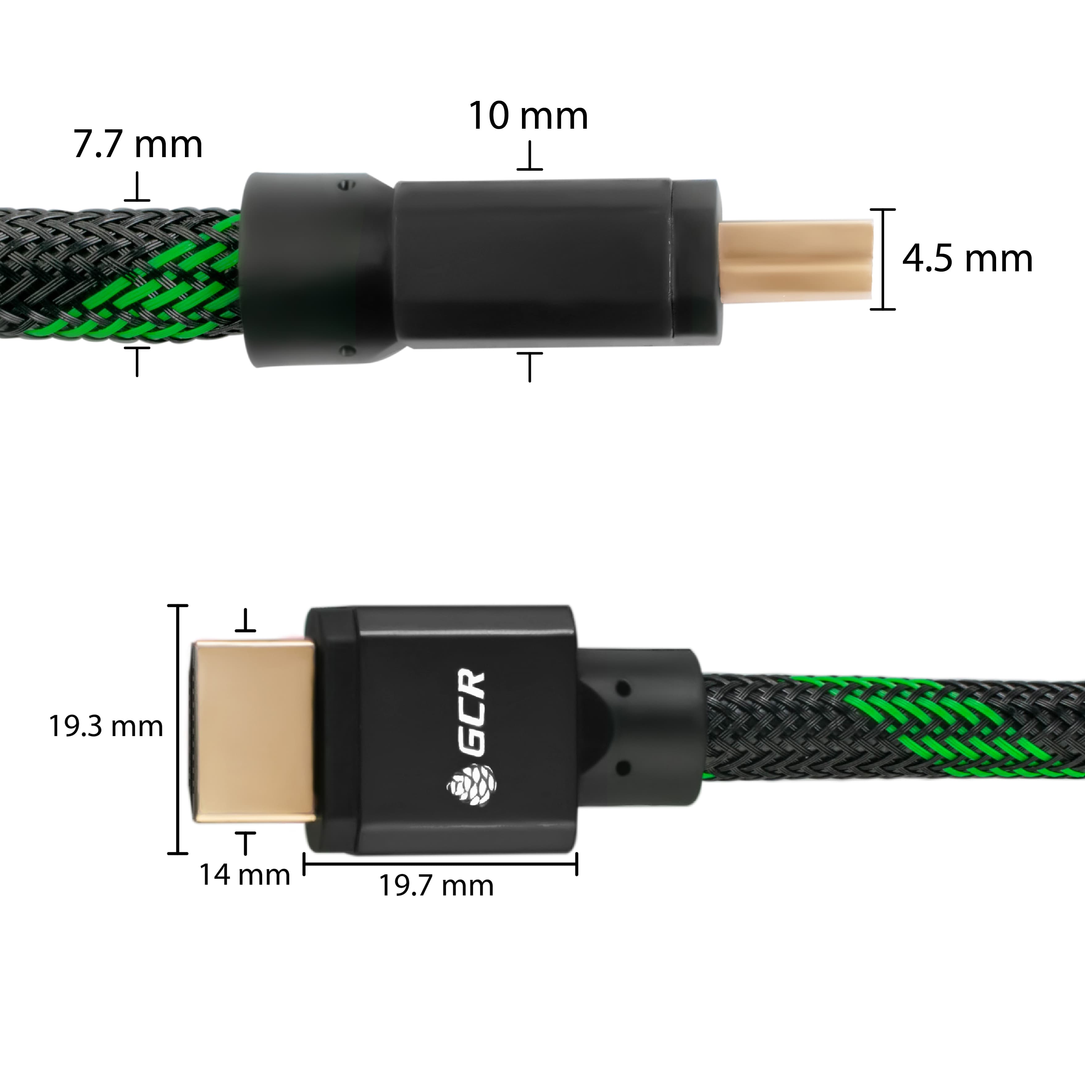 Кабель HDMI 2.1 8K 60Hz 4K 144Hz 48 Гбит/с для PS4 Xbox One Smart TV ферритовые фильтры 24K GOLD