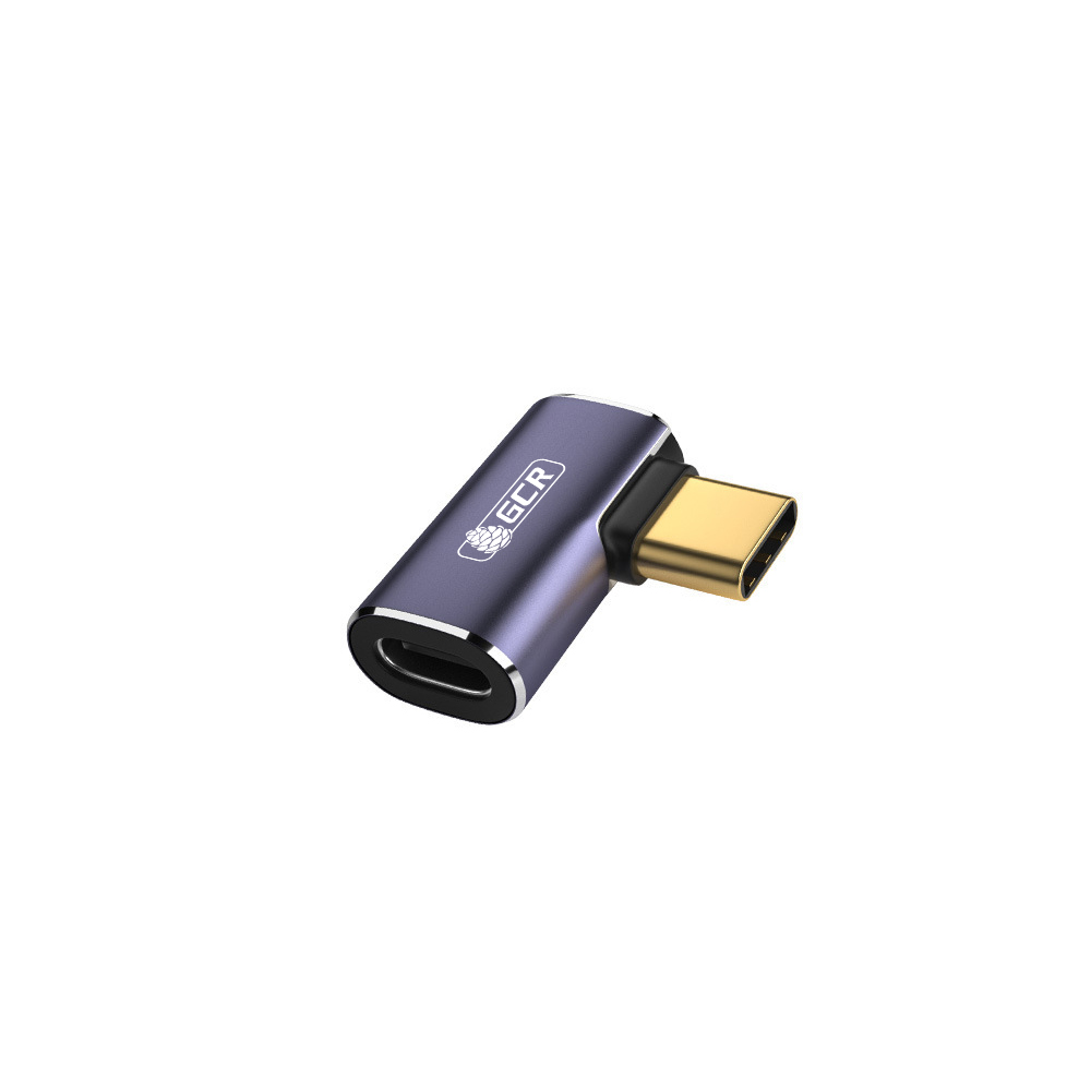 GCR Переходник USB4 Type-C угловой M/F 40Gbps 8K60Hz