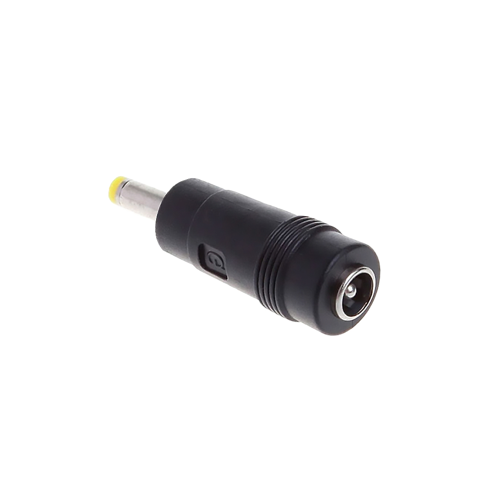 Адаптер переходник питания DC DC гнездо 5.5х2.1mm (F) на штекер 4.0х1.7mm (M) прямой