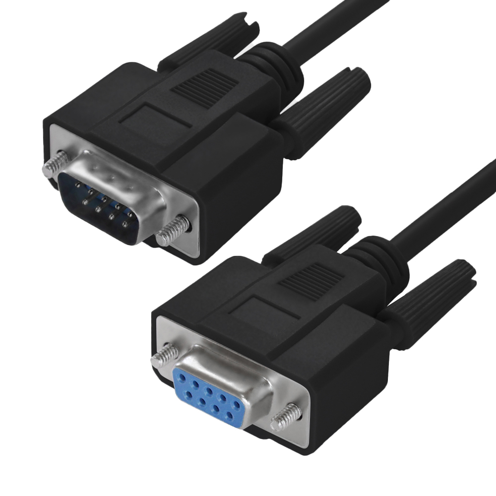 GCR PRO Удлинитель RS-232 DB9 M/DB9 F 30AWG экран