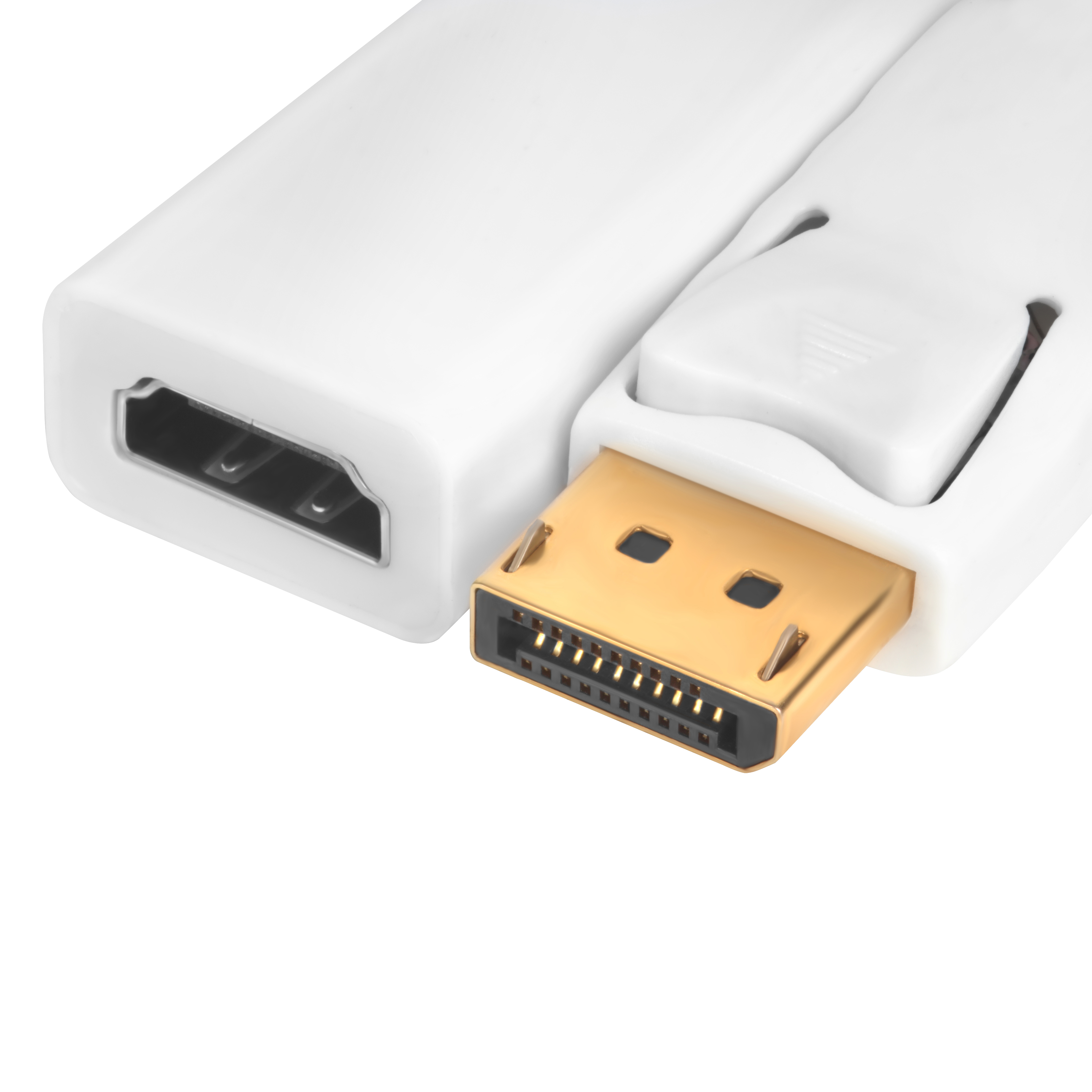 Адаптер переходник DisplayPort v1.2 20M - HDMI 1.4b 19F 4К 10 Гбит/с для ПК монитора телевизора