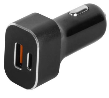 Автомобильная зарядка на 2 USB порта AF TypeC QC 3.0 PD 18W