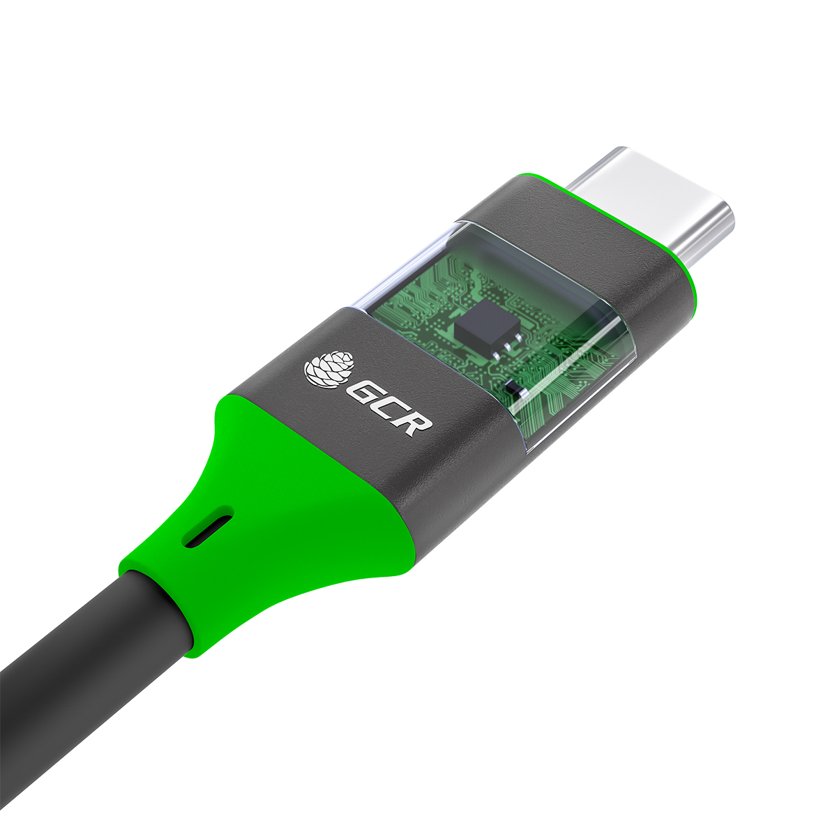 GCR PRO Кабель USB 3.1 Type-C/Type-C 100W PD быстрая зарядка 10Гбит/с 4K
