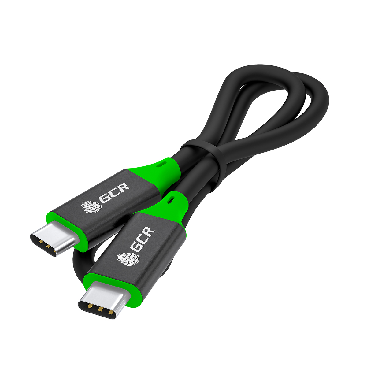 GCR PRO Кабель USB 3.1 Type-C/Type-C 100W PD быстрая зарядка 10Гбит/с 4K