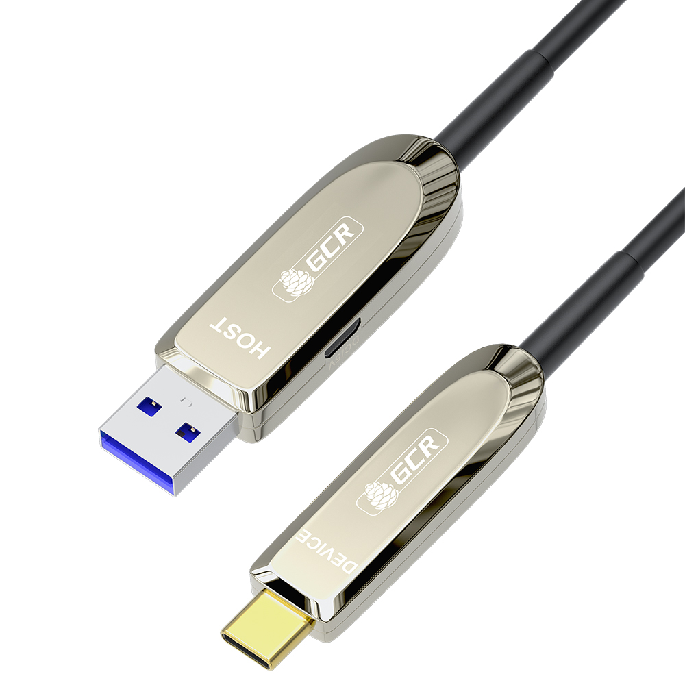 GCR PRO Кабель AOC USB 3.2 Gen 2 AM / Type-C 10 Гбит