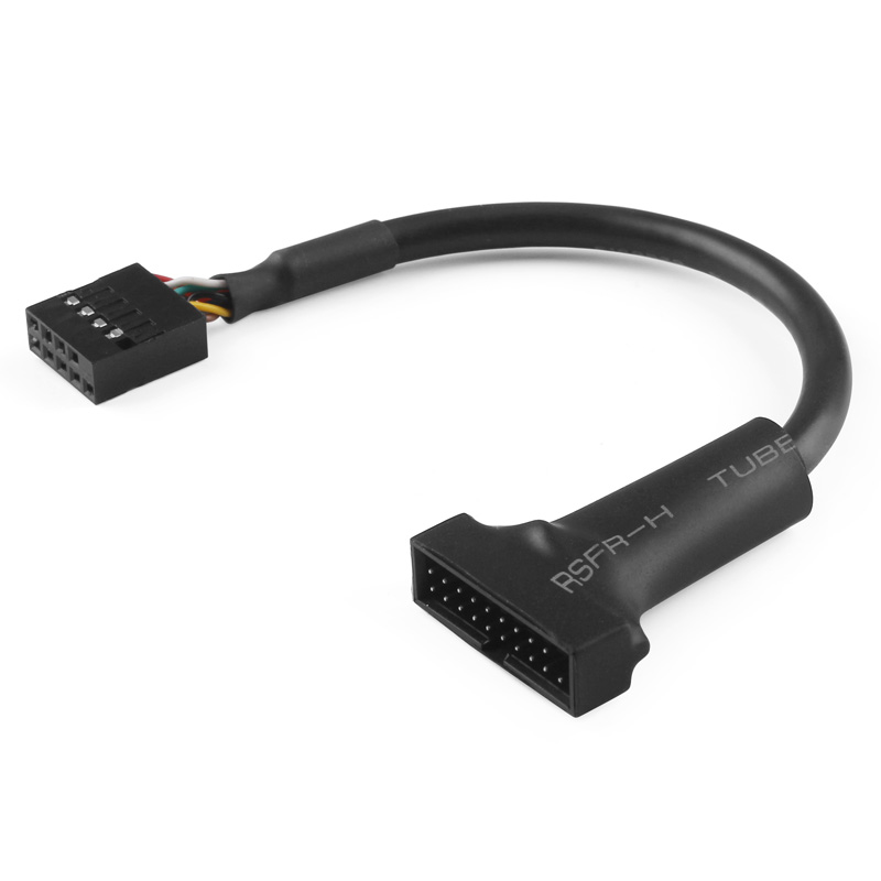 Переходник USB 2.0 9pin на USB 3.0 19pin для материнской платы