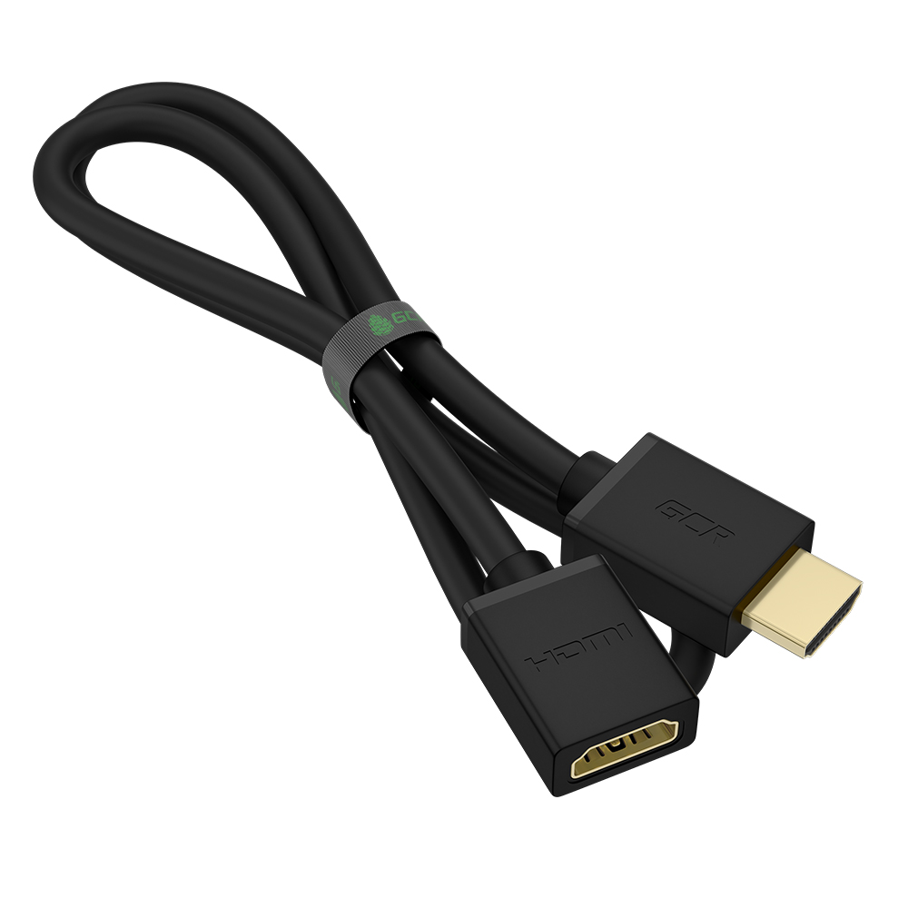 Кабель удлинитель HDMI v2.0 GCR для Smart TV 18 Гбит/с