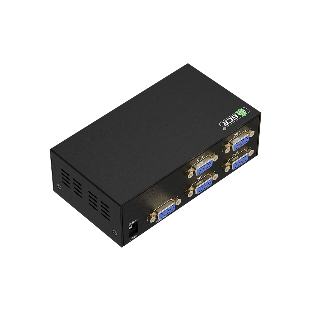 Разветвитель VGA сигнала с усилителем 1 ПК на 4 монитора