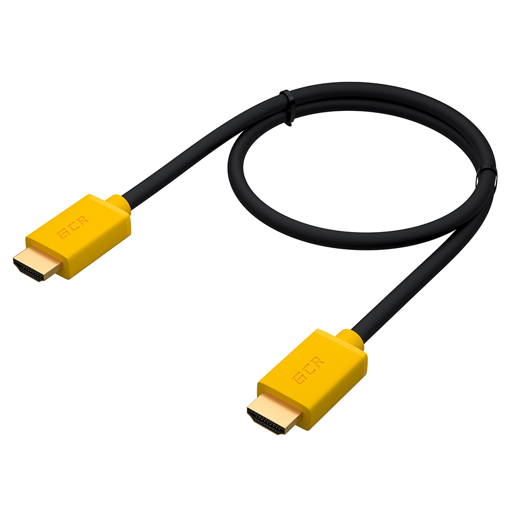 Кабель HDMI v1.4  4K FullHD для монитора PS4 контакты 24K GOLD
