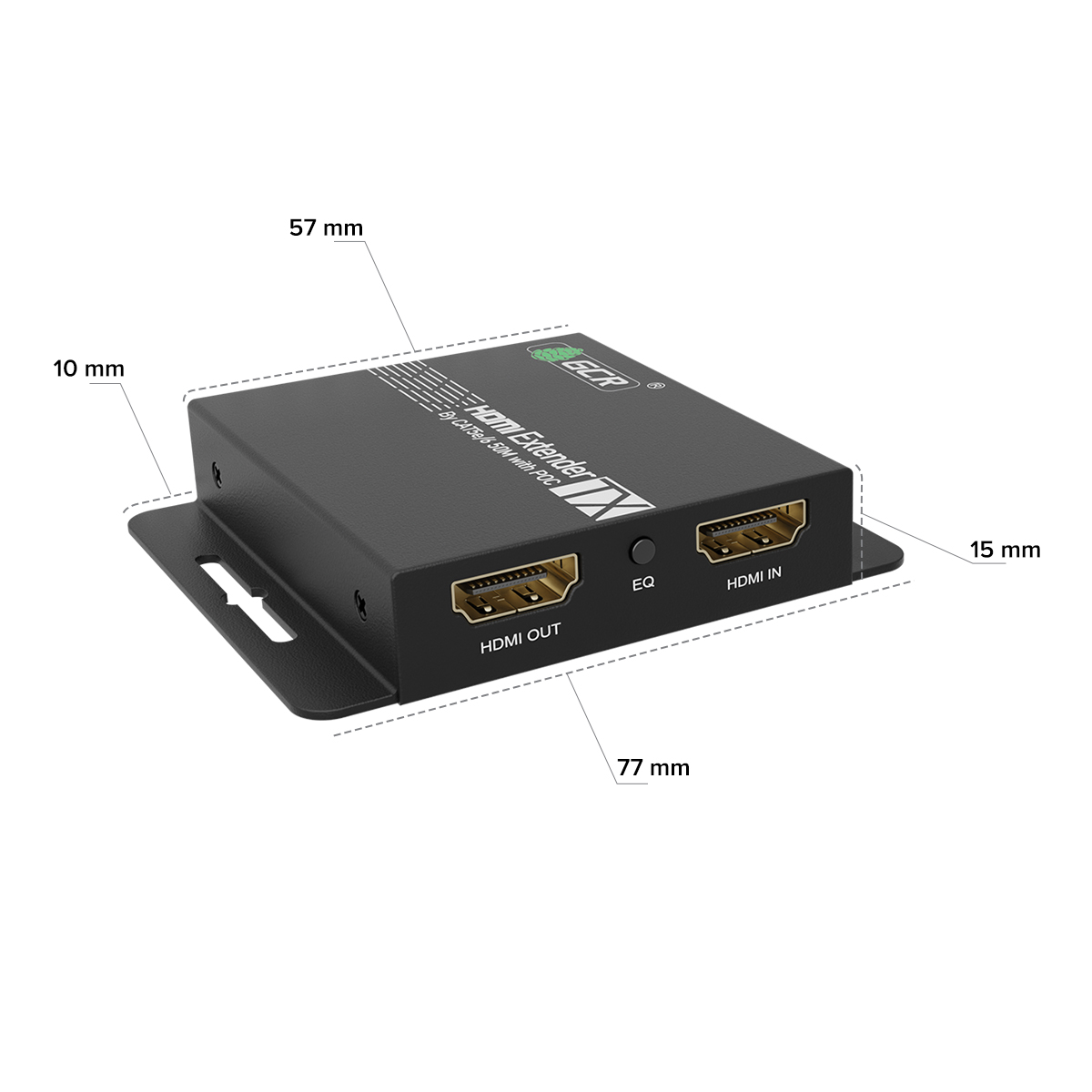 Удлинитель HDMI по витой паре до 50м 1080P передатчик + приемник ИК-управление 2 выхода HDMI + петлевой
