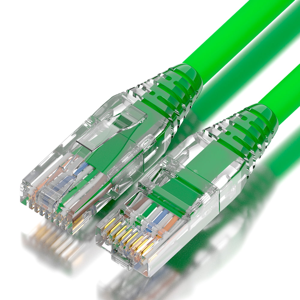 Патч-корд UTP cat 6 LAN кабель для подключения интернета 10 Гбит/с RJ45
