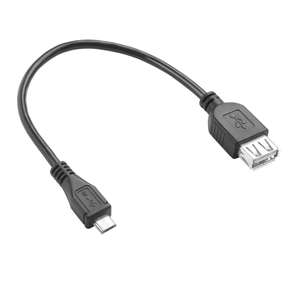 Адаптер переходник OTG MicroUSB M / USB AF для подключения к телефону USB устройств