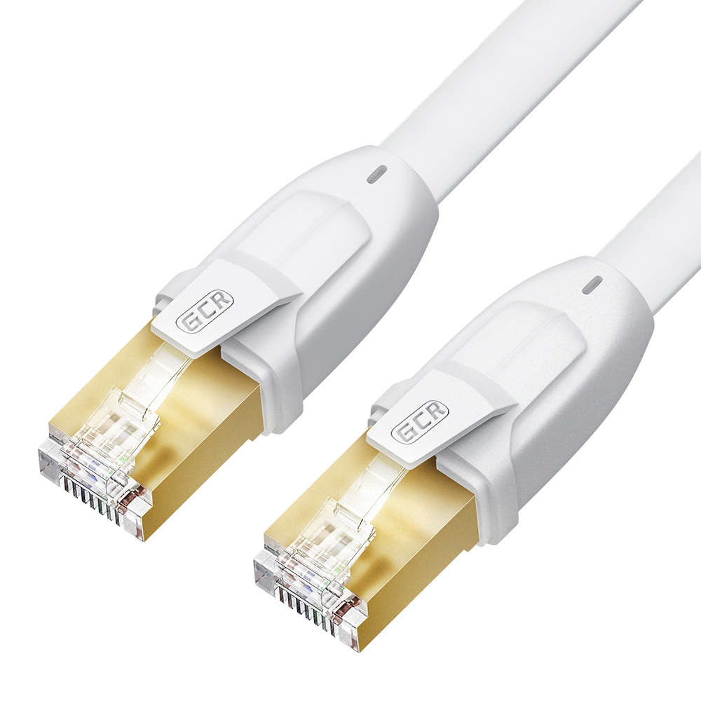 Патч-корд FTP CAT7 LSZH плоский10 Гбит/с RJ45 экранирование профессиональный сетевой кабель для интернета